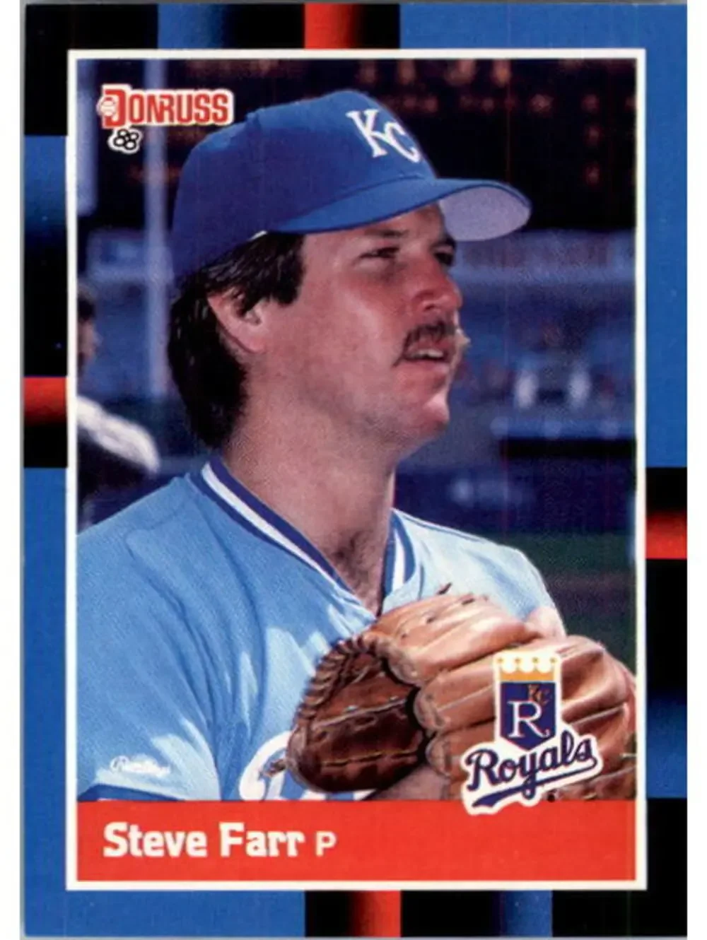 1988 Steve Farr Donruss Baseball Card #378